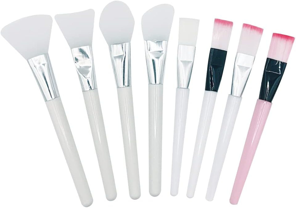 8 Pinceau Masque Visage,Pinceaux Maquillages,Brosse De Masque,Outil Accessoire De Maquillage Diy,Pour Masque,Lotion Pour Le Corps Ou Masque Mixte(8 Modèles)
