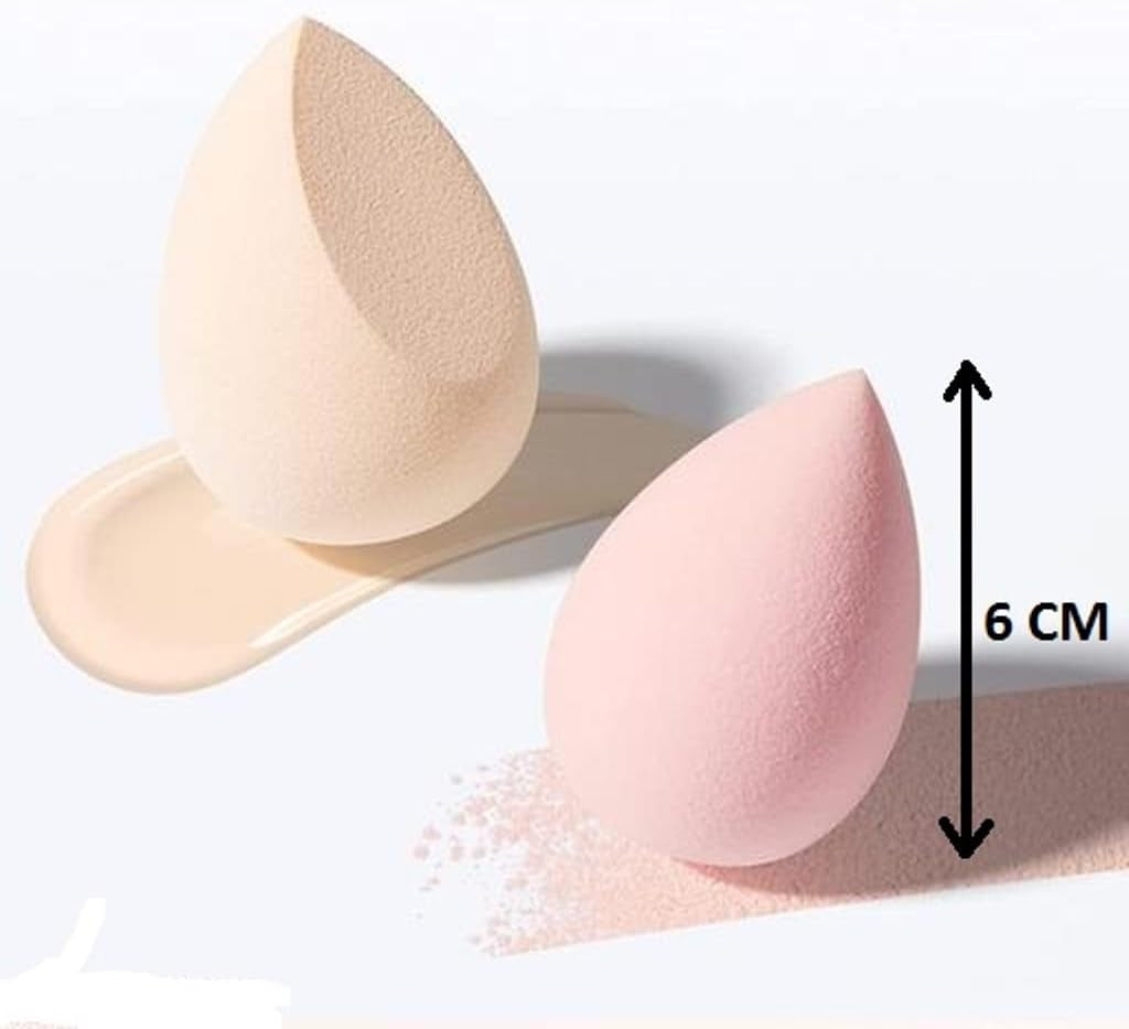 13 Pinceaux Maquillage Professionnels + 2 Houppettes Triangle + 2 Maxi Oeufs Beauty Blender + 2 Mini Oeufs Eponge + 1 Trousse À Maquillage + 1 Bol Tapis Silicon Nettoyage Repliable; Maquillage Cadeau
