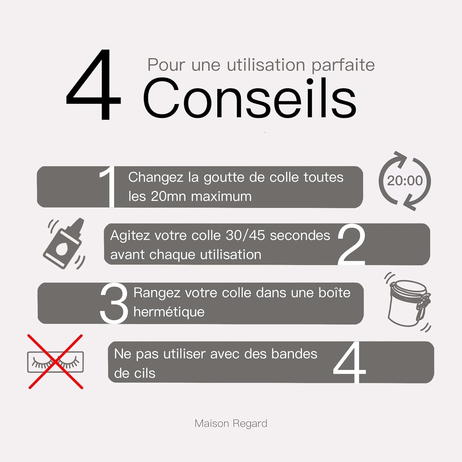 Colle Extension De Cils Professionnelle - Rétention Extrême - Séchage 2 Secondes - Cil À Cil Et Volume Russe