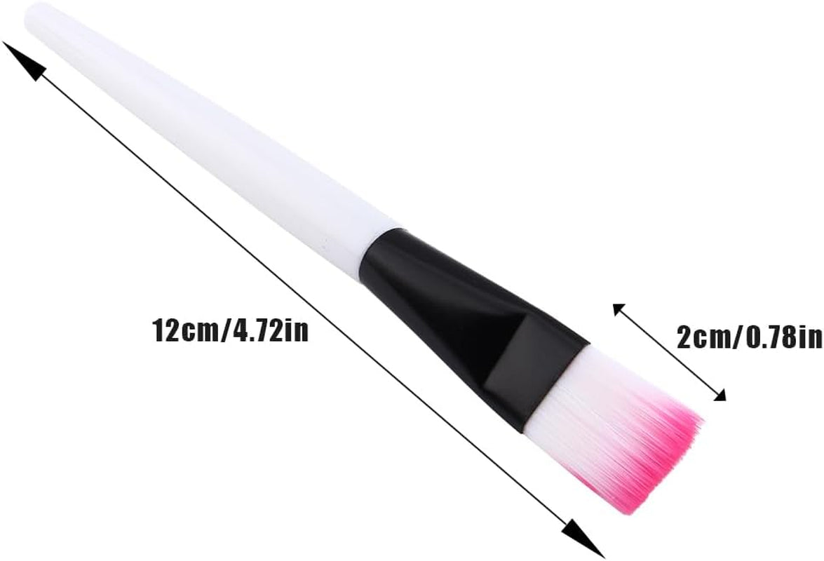 Pinceau De Masque Facial, Beauté Boue Faciale Doux Applicateur Silicone Pinceaux Maquillage Outils Professionnels Cosmétiques Plastique Bricolage Accessoire Pour Modelage D'Argile Lotion Visag